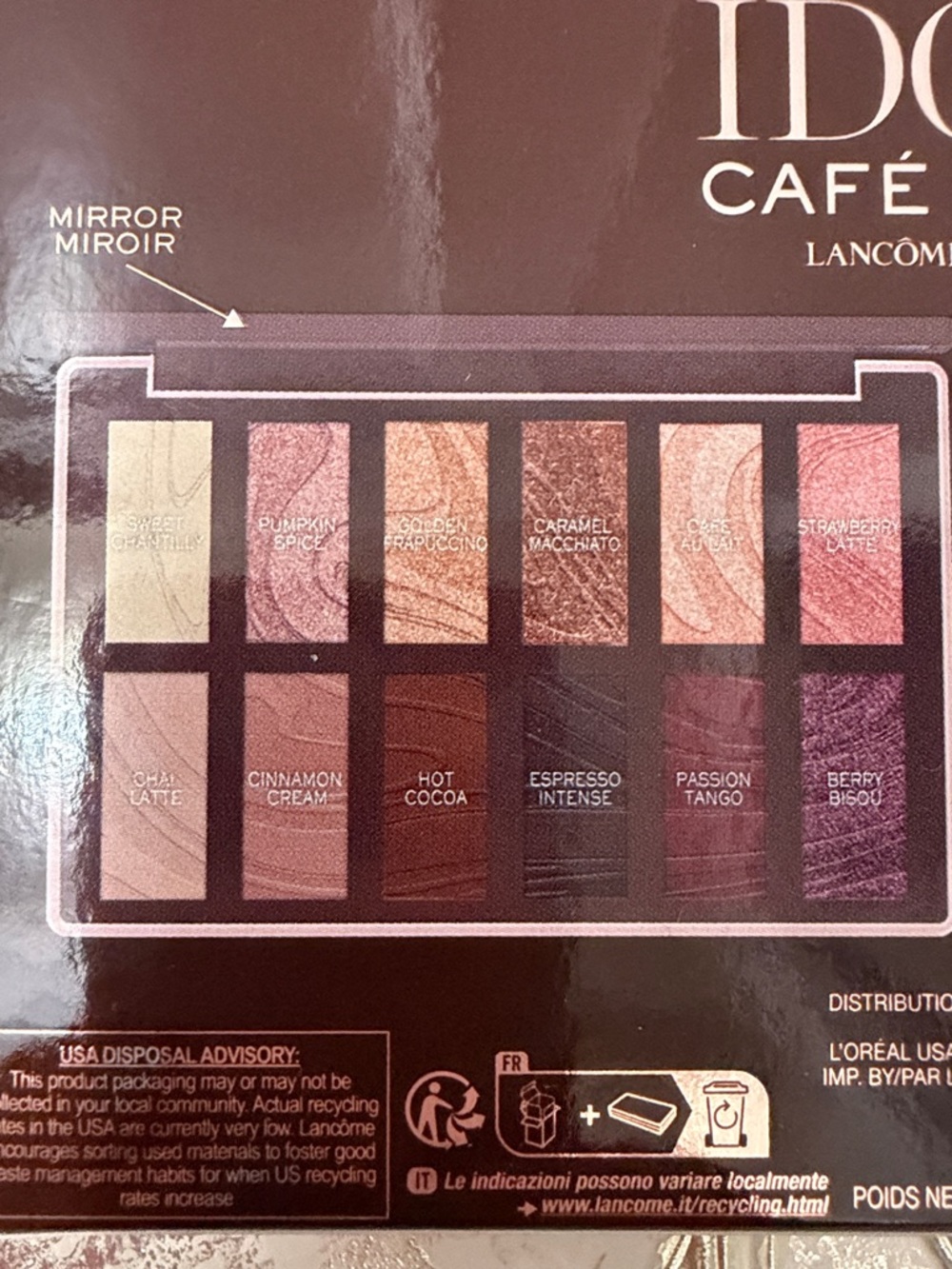 Lancôme Cafe Crush Eyeshadow Palette — 12 eyeshadows, gorgeous shades! NEW! - Picture 7 of 7